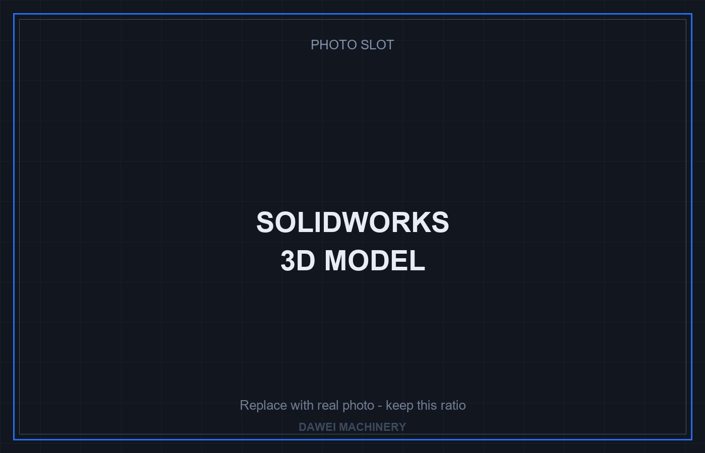 PHOTO SLOT &mdash; SolidWorks 3D model